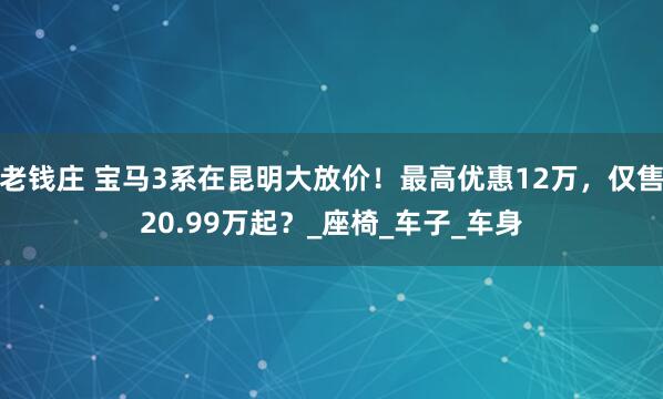 老钱庄 宝马3系在昆明大放价！最高优惠12万，仅售20.99万起？_座椅_车子_车身